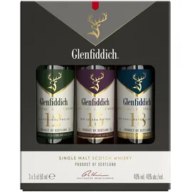 Glenfiddich Tasting Selection 3 x 0,05l 40%