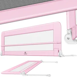 Kesser Bettschutzgitter 100 cm 42 cm Rosa