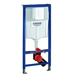 Grohe Rapid SL Projekt Wand-WC-Element 38839000 BH 1,13 m, Betätigungsplatte alpinweiß
