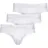 Jockey Cotton + Slip unifarben M 3er Pack