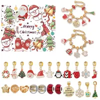 Charm Adventskalender Schmuck Adventskalender Frauen 2024 Mädchen Weihnachtskalender 24 Füllung Adventskalender Schmuck Basteln Mädchen Charm Armband Kit Weihnachten Geschenke