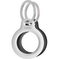 Belkin Secure Holder mit Schlüsselanhänger für AirTag schwarz + weiß