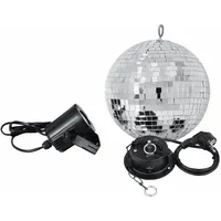 Eurolite Discokugel 20 cm Weiss