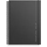 Burde Publishing AB Organizer & Notes A5 26/27 Schwarz