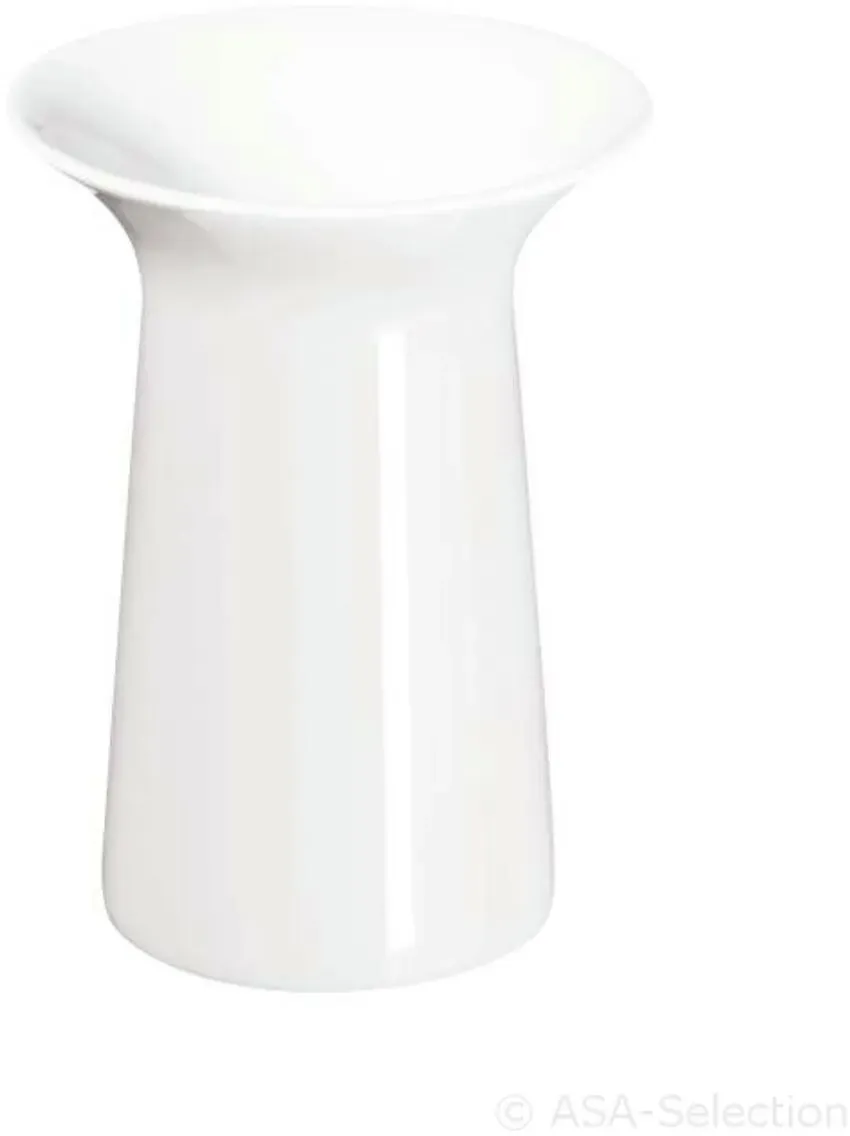 ASA SELECTION Vase weiß COLORI3 - B/H/T ca. 8.50x11.00x8.50