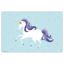 cover-your-desk.de Schreibtischunterlage Einhorn, Hellblau“ Grösse 60x40 cm | Gr.: onesize