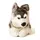 Uni-Toys Husky 43 cm Grau