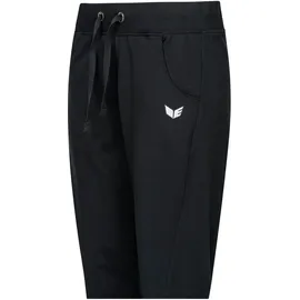 Erima 3/4 Sweathose mit Bündchen Damen schwarz 46