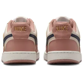 Nike Court Vision Low Next Nature Damen Particle Pink/Pale Ivory/Metallic Gold/Midnight Navy 38