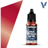 Vallejo True Metallix Metal BASE 18 ml Ruby Red