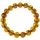 Ostsee-Schmuck Armband Kugel 11 mm braun 19 cm