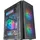Mars Gaming MC300 Schwarz, MicroATX PC Gehäuse, Gehärtetes Glas, Mesh Front, 3xFRGB Lüfter