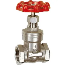 Riegler Muffen-Absperrschieber, Edelstahl 1.4401/1.4408, G 2, DN 50