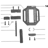 PROXXON 20402-14 PROXXON Aufkleber für Maschinenschraubstock PRIMUS 100