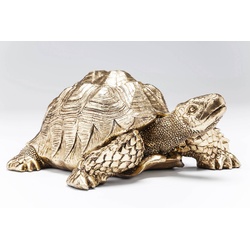KARE DESIGN Deko-Figur Turtle Kunststoff Gold