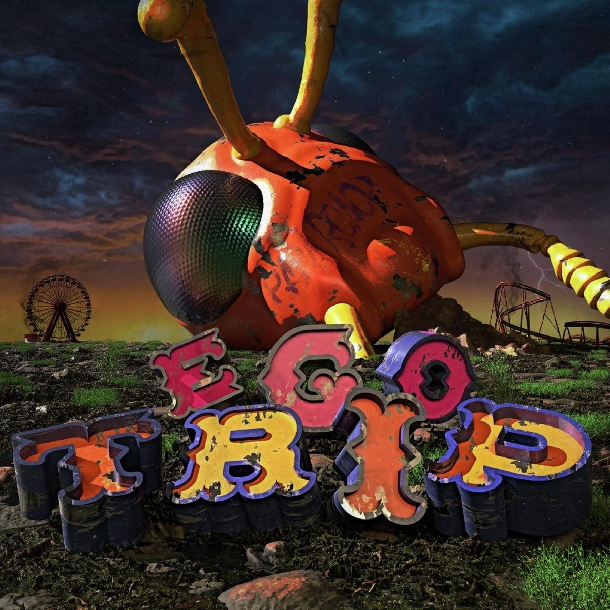 Ego Trip - Papa Roach. (LP)