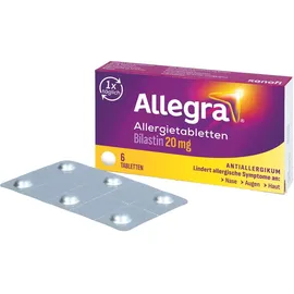 A. Nattermann & Cie. GmbH Allegra Allergietabletten 20 mg Tabletten 6 St.