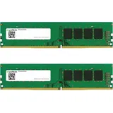 Mushkin Essentials MES4U320NF32GX2 (2 x 32GB, 3200 MHz, DDR4-RAM, DIMM), RAM, Grün