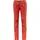 Ricano Lederhose Donna Slim Fit Rot M