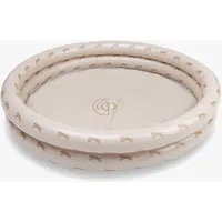 the essentials b.v. Swim Essentials - 2-Ringe Kinderpool, Brown Leopard, 100cm Durchmesser