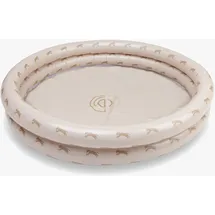 the essentials b.v. Swim Essentials - 2-Ringe Kinderpool, Brown Leopard, 100cm Durchmesser