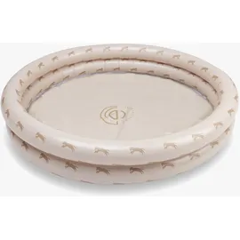 the essentials b.v. Swim Essentials - 2-Ringe Kinderpool, Brown Leopard, 100cm Durchmesser