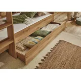 RELITA Bettschubkasten Sway, bietet zusätzlich Stauraum, Rollenführung, pflegeleichte Oberfläche beige