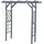 Promadino Pergola Ben 200 x 60 x 210 cm Grau