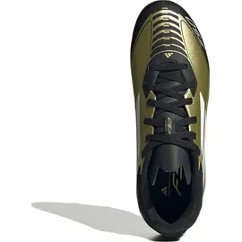adidas Messi F50 League Kids FG/MG Gold Metallic / Cloud White / Core Black 36