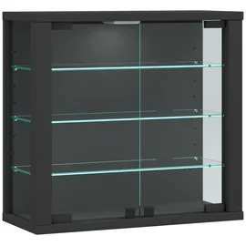 VCM Hängevitrine Vitrosa 43 x 40 x 18 cm Anthrazit
