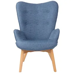 CLP Lounger Durham Stoff blau