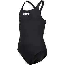 Arena Mädchen Badeanzug Team Swim Pro Solid Schwarz Gr. 128  - 8 Jahre