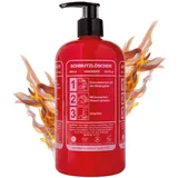 Accentra SCHMUTZLÖSCHER in Flasche in Feuerlöscher-Optik, 500ml Handseife im Pumpspender, Flüssigseife, Musk-Duft