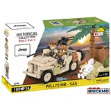 Cobi Historical Collection WW2 Willys MB-SAS (2298)