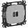 Legrand USB-Steckdose 2XUSB A+C Aluminium 1 St.