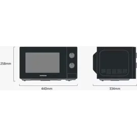 Samsung Ms20a3010al/ec Mikrowelle - Black