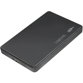 Logilink UA0339 - USB 3.0 HDD Gehäuse für 2,5" SATA HDD/SSD, Schwarz