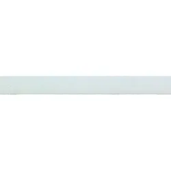 Flauschband selbstklebend 20mm Rolle 25m weiß - weiß