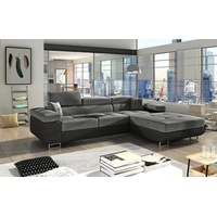 yourhouse24 Ecksofa Armando L-form Schlafsofa Wohnlandschaft Links Rechts Couch Bettkasten