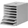 Durable Schubladenbox Idealbox Plus 25,0 x 36,5 x 32,2 cm 7-tlg. grau