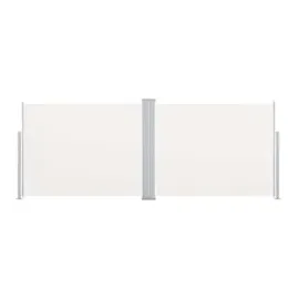 vidaXL Ausziehbare Seitenmarkise 1,4 x 10 m creme