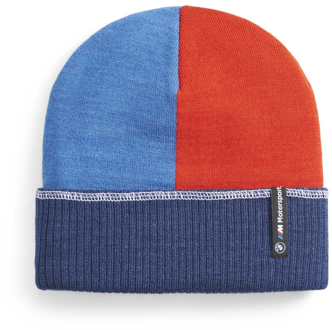 PUMA Herren Beanie - BMW Motorsport "BMW MMS CLASSIC CUFF BEANIE" , Mütze, One Size Blau/Rot