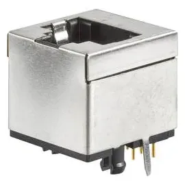 FCI Modular jacks RJ45-Einbaubuchse 91139-088LF Buchse, Einbau vertikal Pole: 8P8C Metall 1 St.