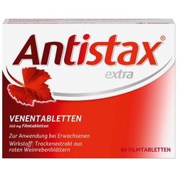 Antistax extra Venentabletten 60 St Filmtabletten