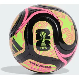 adidas FIFA Fußball-Weltmeisterschaft 26 Trionda Club Ball Black / Lucid Lemon / Lucid Pink Gr. 5