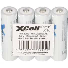 XCell Mignon AA 2900 mAh 4 St.