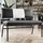 GGM Möbel Sitzbank Diner Schwarz 110 x 48 cm
