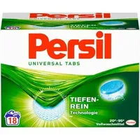 Persil Waschmittel Universal Vollwaschmittel, Tabs, Tiefenrein, 1,12 kg, Waschladungen 18