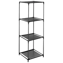 Steckregal ADOB "Steckregal", schwarz, B:35cm H:104cm T:35cm, Regale