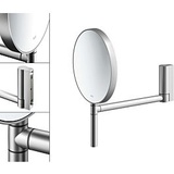 Keuco Plan Kosmetikspiegel 17649170002 d= 193mm, unbeleuchtet, Aluminium-finish